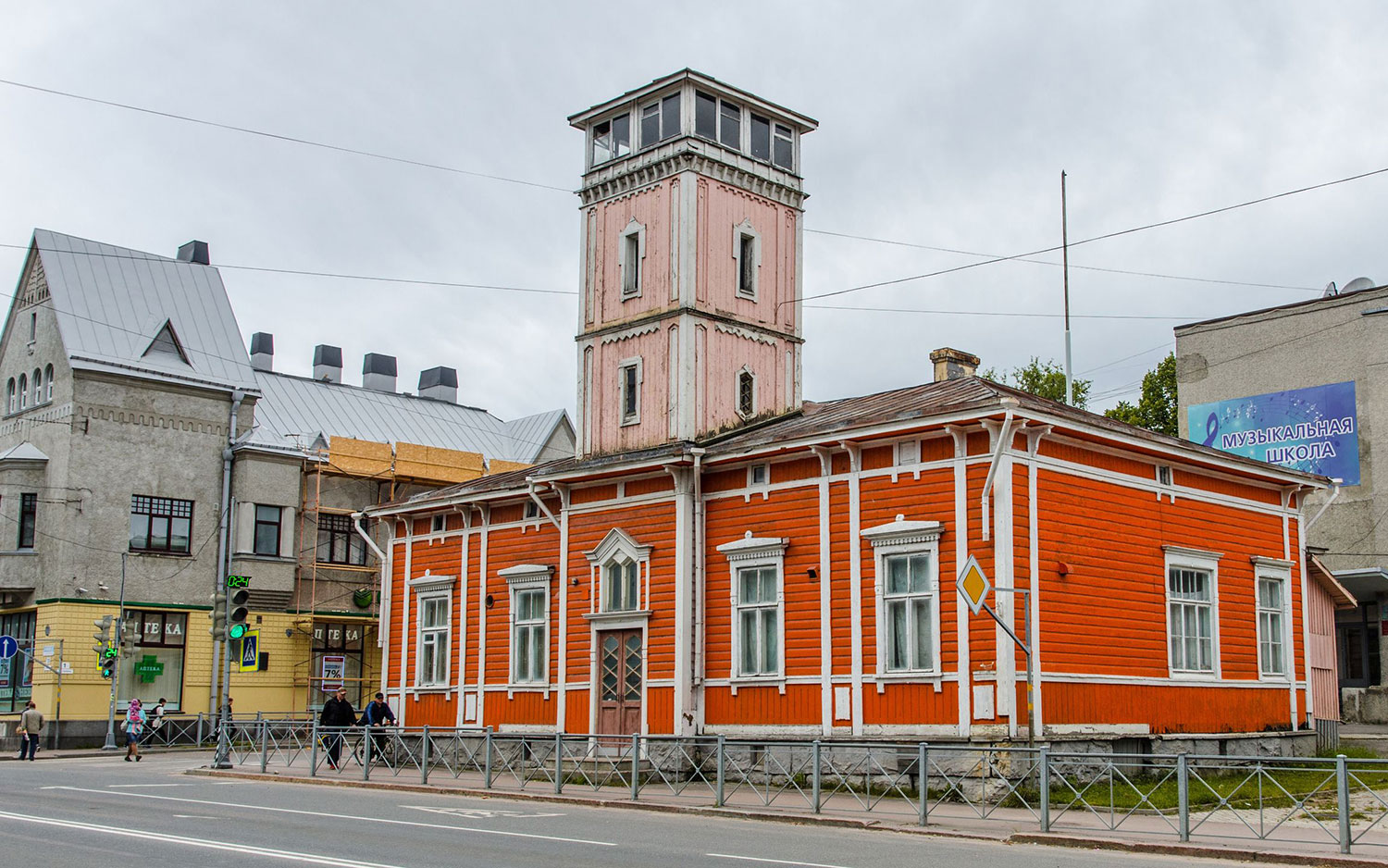 Пожарное депо в Сортавале