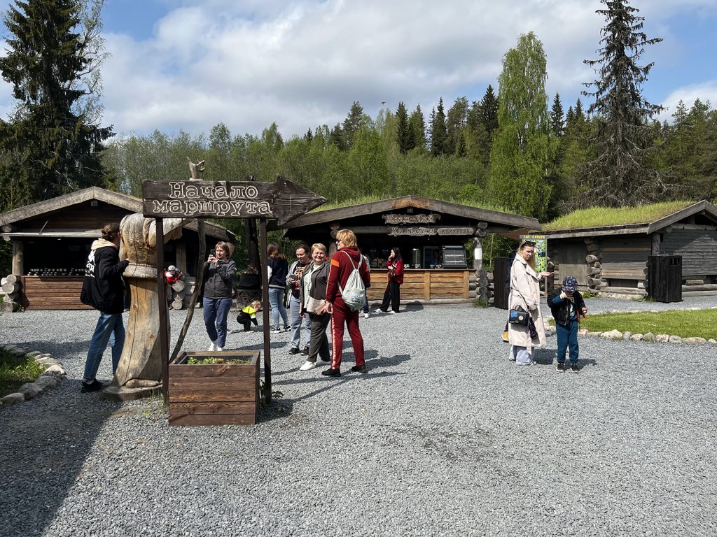 Рускеальские водопады