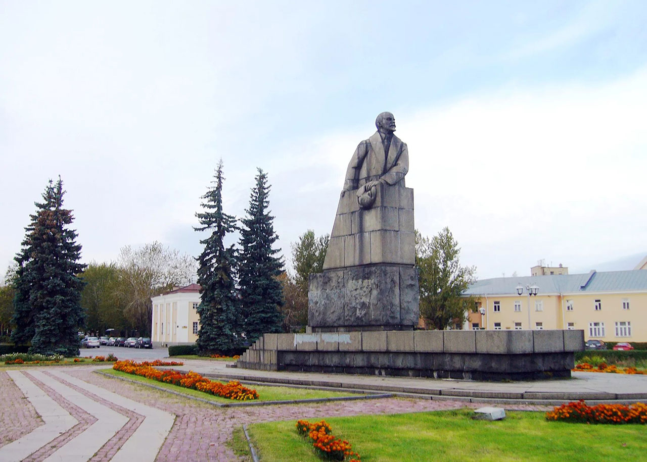Площадь Ленина в Петрозаводске