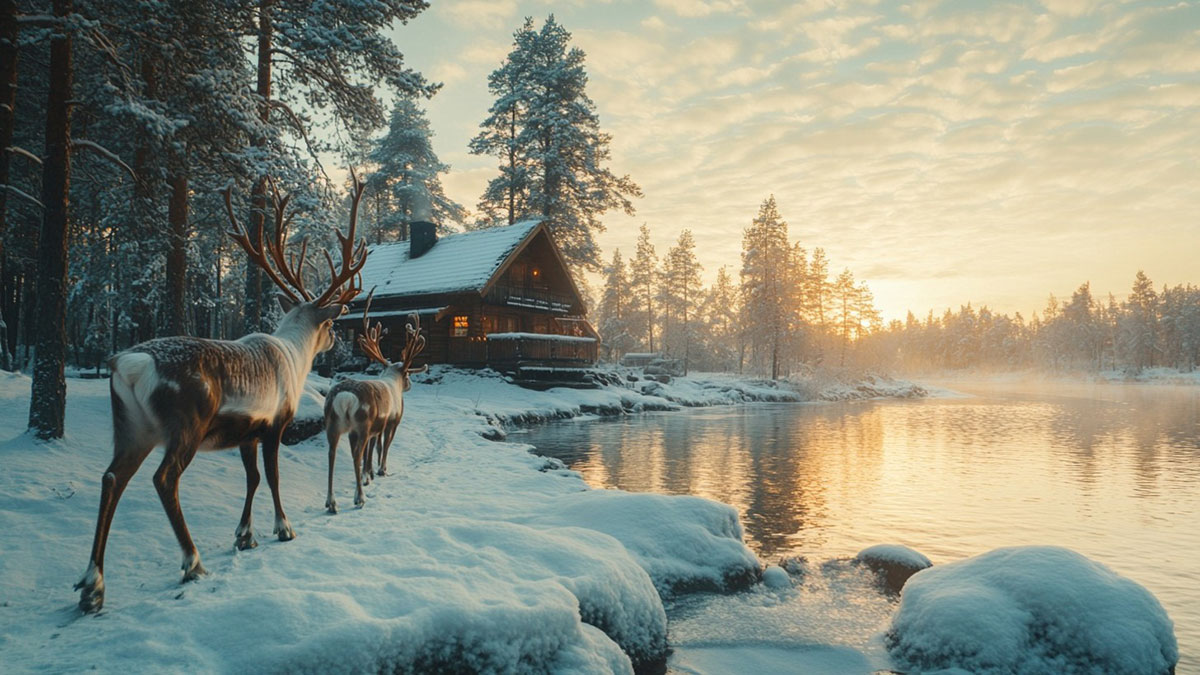 Карелия зимой