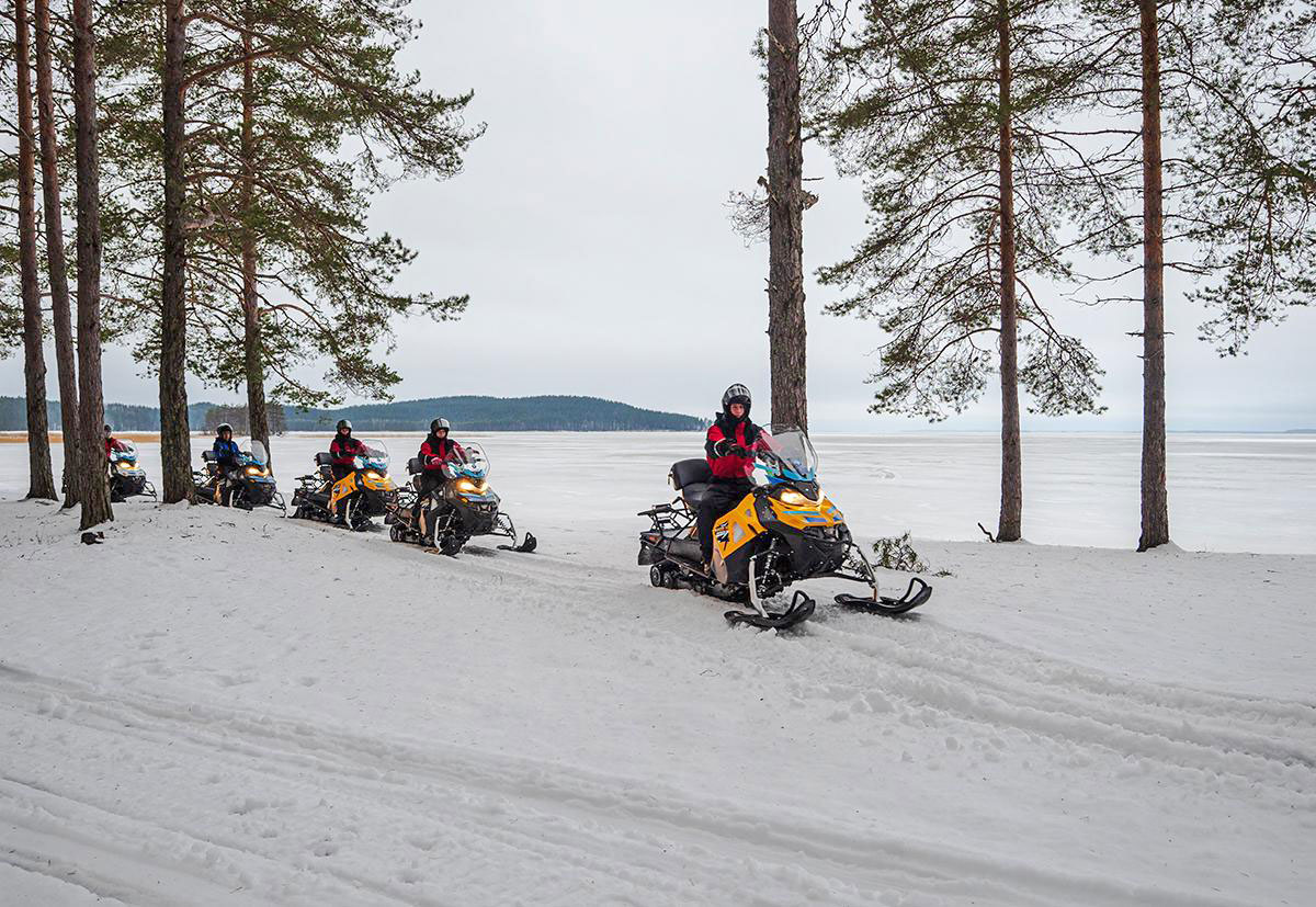 Снегоходные туры в Карелии