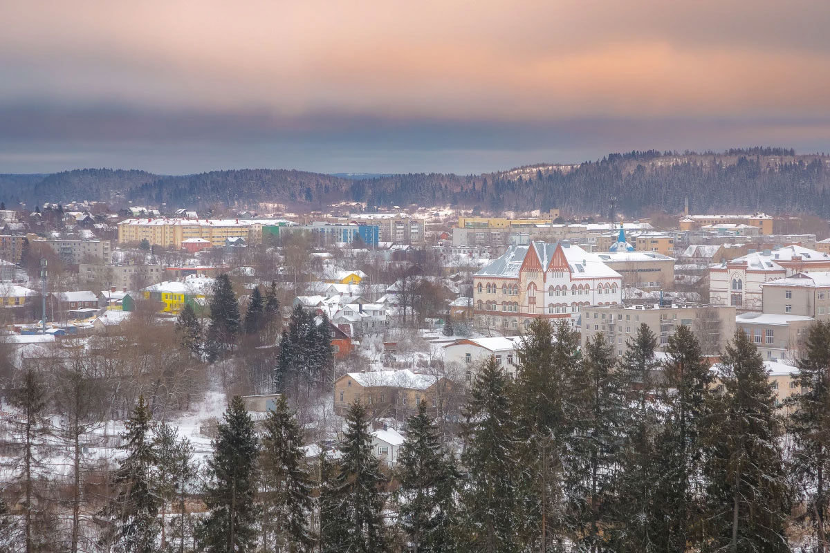 Сортавала зимой