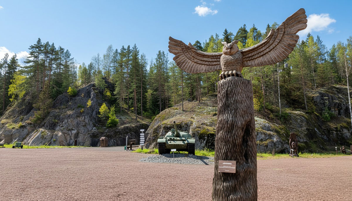 Военно-исторический комплекс «Гора Филина» в Карелии