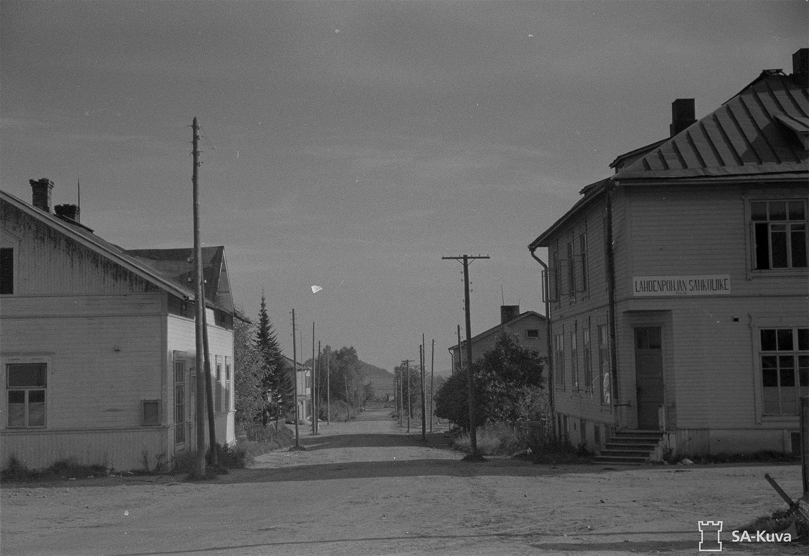 Лахденьпохья в день передачи города Советскому Союзу, 1944 год
