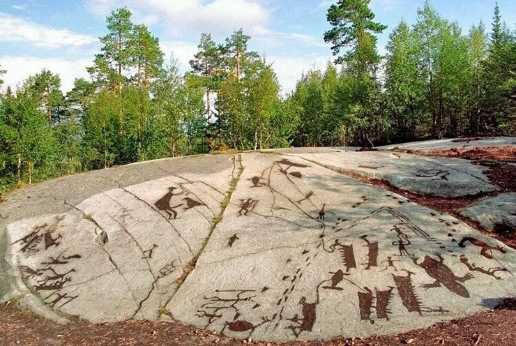Беломорские петроглифы в Карелии