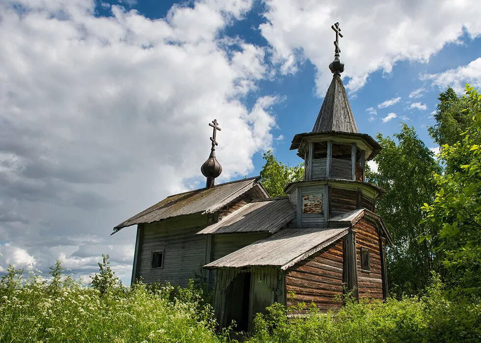 Заброшенная деревня Пегрема в Карелии