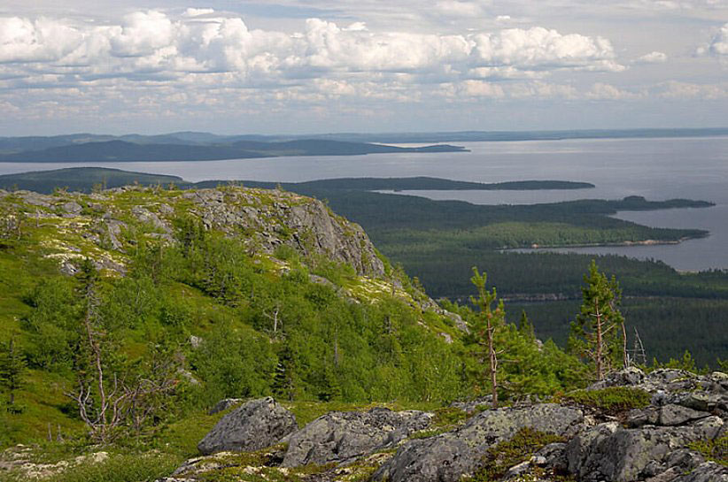 Гора Сампо в Карелии